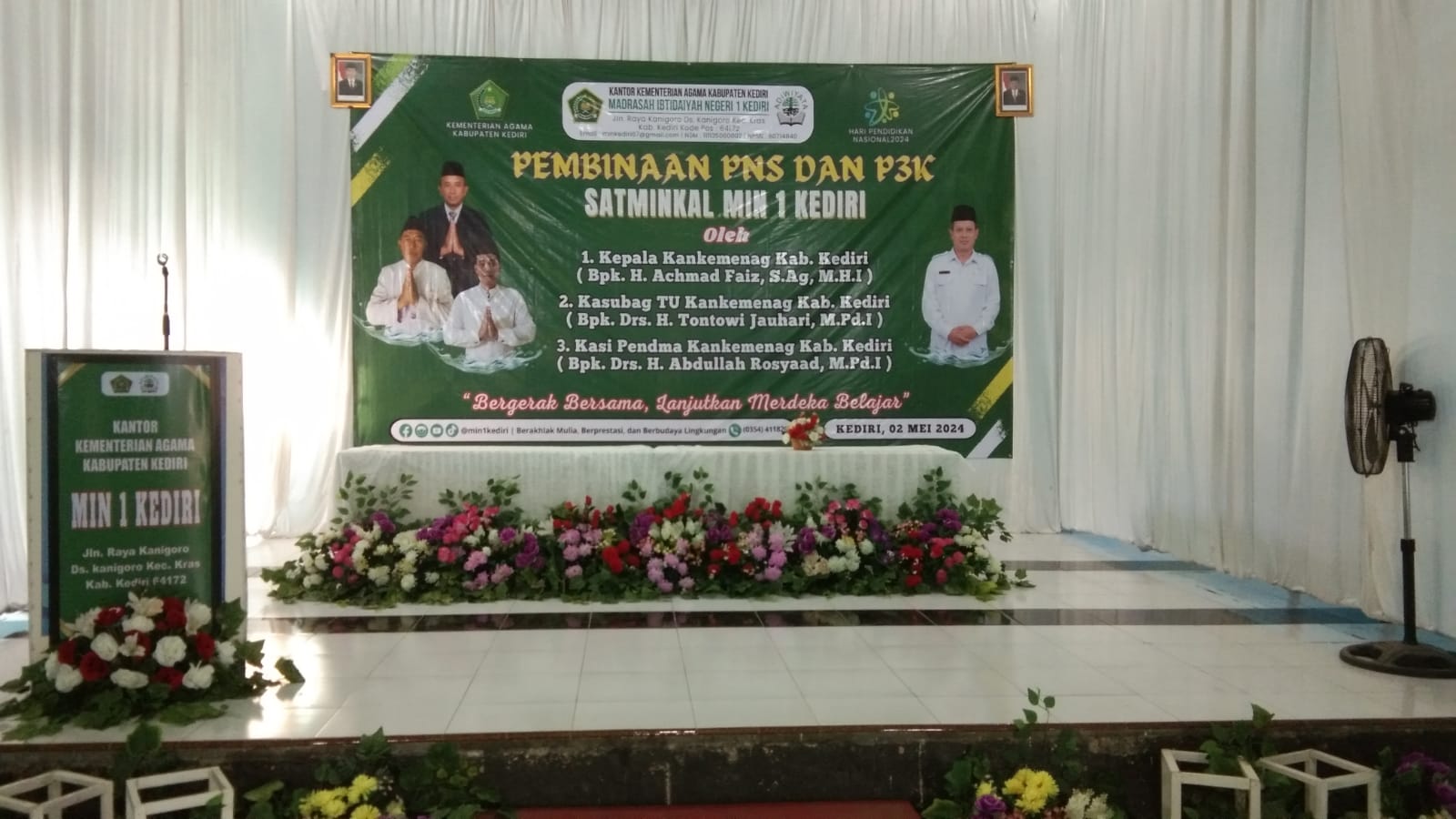 Pembinaan PNS Dan PPPK Satminkal MIN 1 Kediri Oleh Kepala Kemenag ...